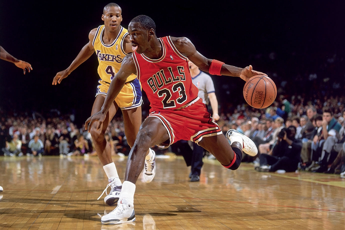 Poster Michael Jordan Ilustração Slam Dunk - Chicago Stadium 1988